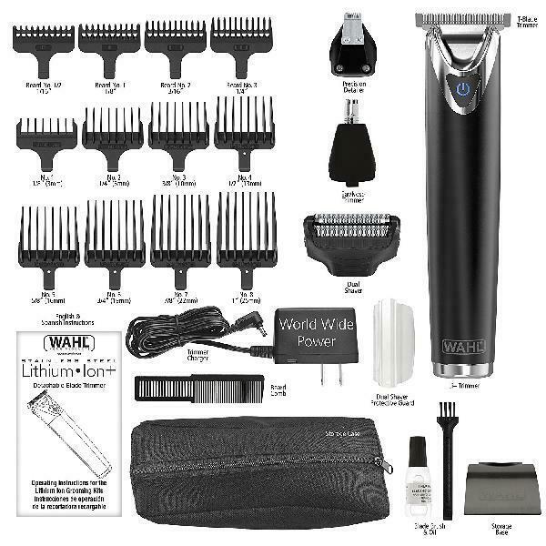 Wahl 9864 Lithium Ion Slate  Steel Trimmer
