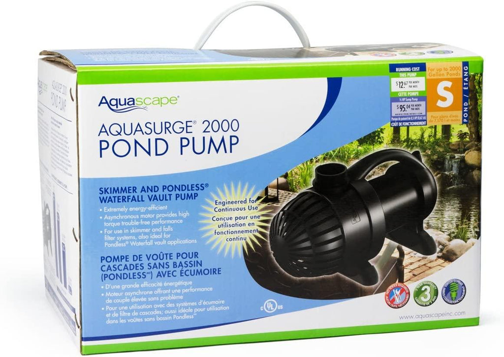Aquascape 91017 AquasurSubmersible Pump, Black