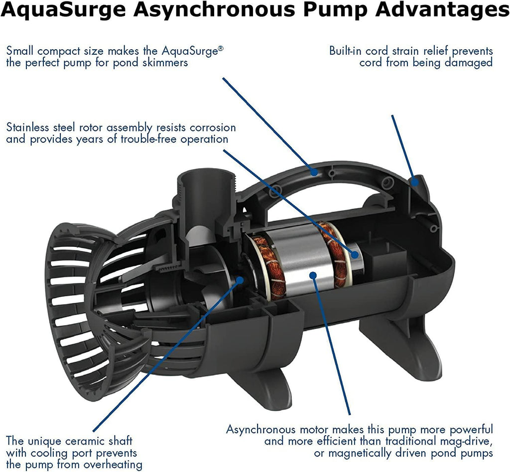 Aquascape 91017 AquasurSubmersible Pump, Black