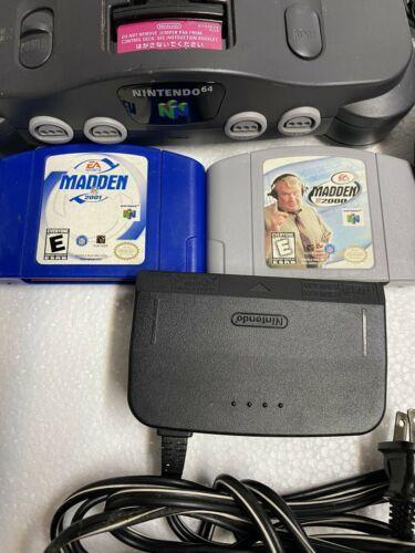 n64 nus-001  64 bundle controller cords 2 games