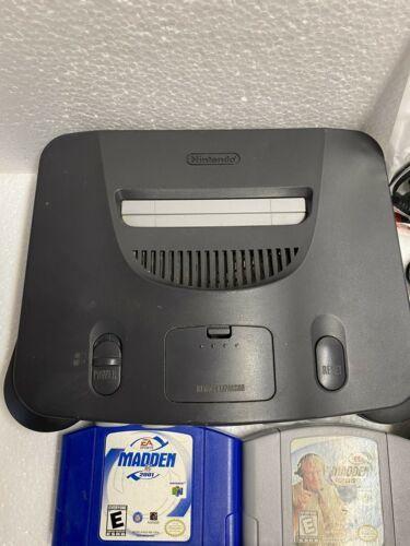 n64 nus-001  64 bundle controller cords 2 games
