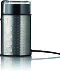 Bodum Bistro Electric Coffee Grinder, Matte Chrome