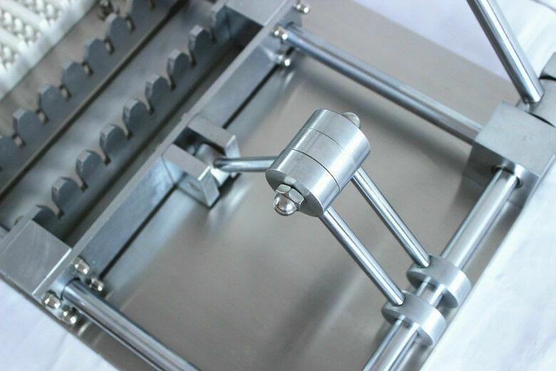 Manual Wear Meat Kebab Machine Outdoor Dining BBQ Preparing Tool  Steel