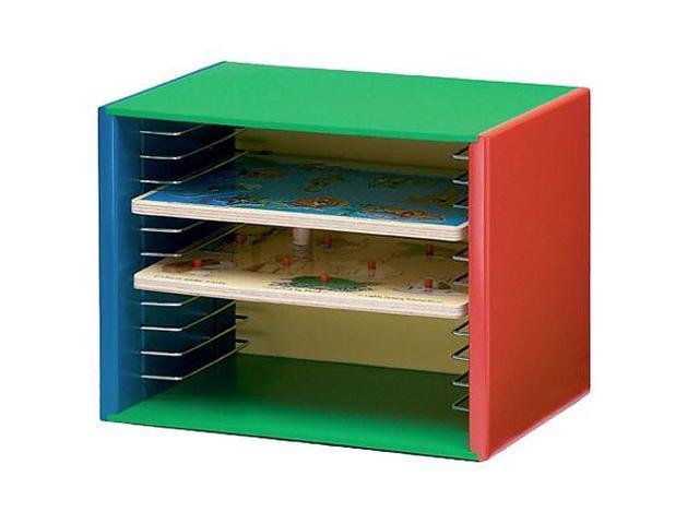 Melissa &amp; Doug Deluxe Painted Wooden Puzzle StoraCase