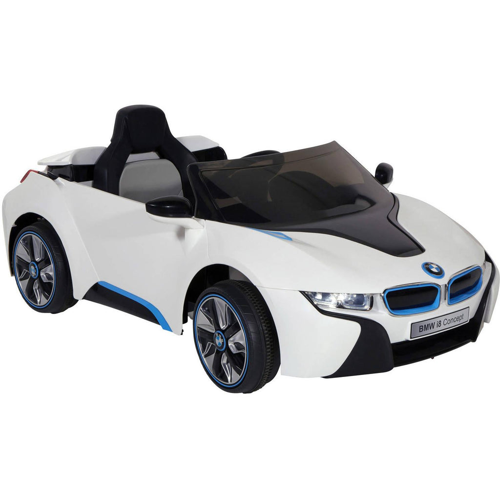 6 Volt Battery Authentic BMW i8 Concept Ride On Toy Car with worLED Headlights