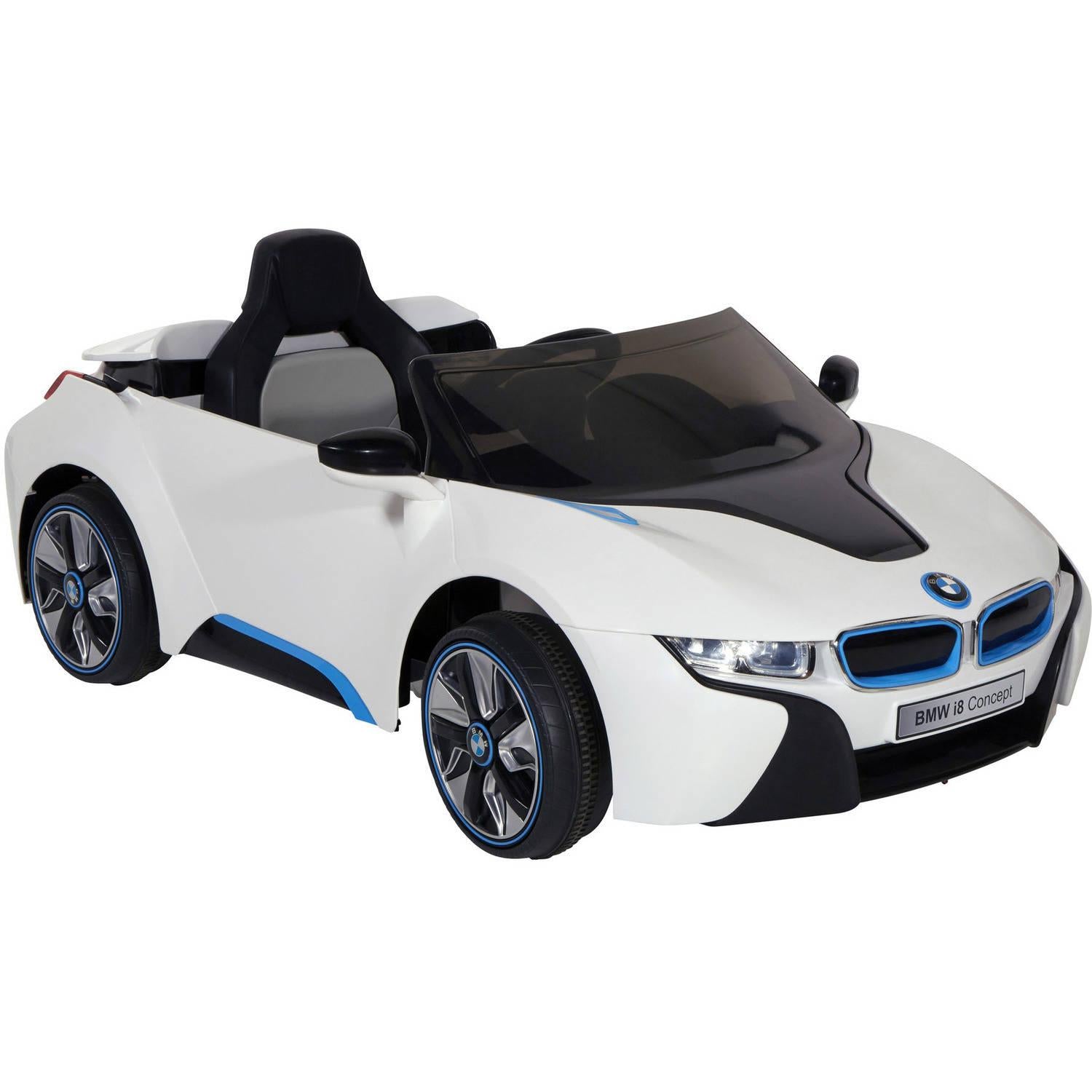 6 Volt Battery Authentic BMW i8 Concept Ride On Toy Car with worLED Headlights