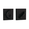Collins Matte Black Single Cylinder Deadbolt