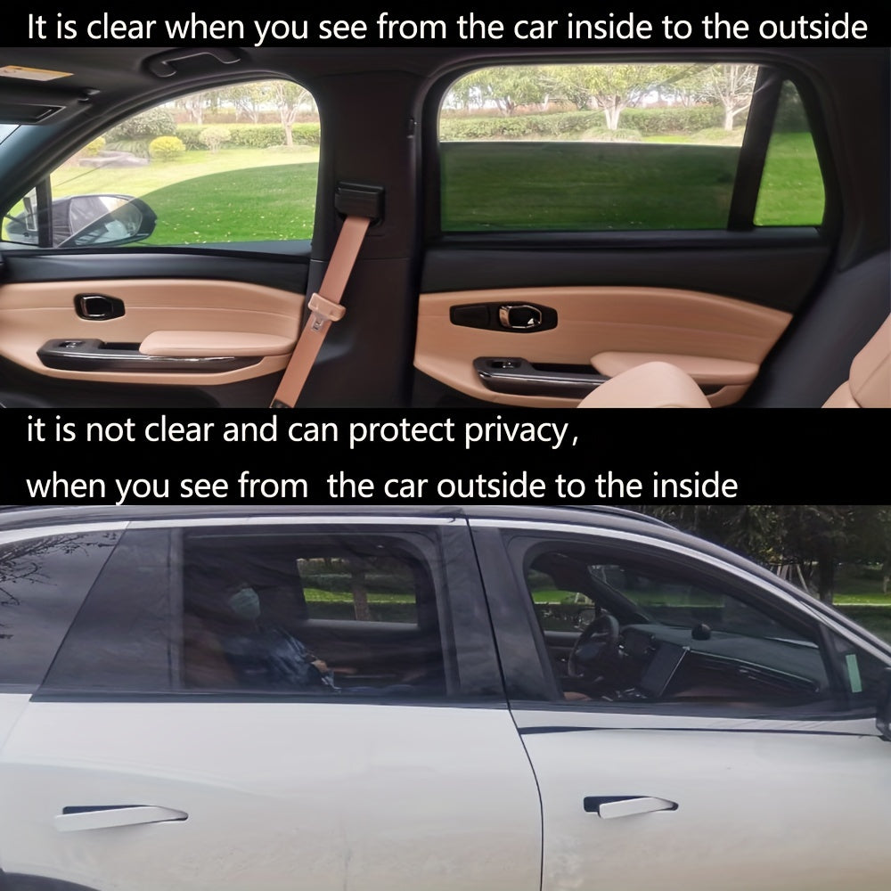 Upgraded Mosquito Prevention Car Window Sun Shade Cover Breathable Mesh Car  Side Window Shade Sunshade UV Protection Fit For Most Cars