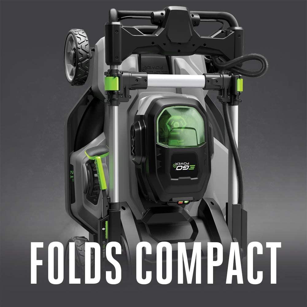 EGO Power+ LM2101 21-Inch 56-Volt Lithium-ion Cordless Lawn Mower 5.0Ah Battery and Rapid Charger Included
