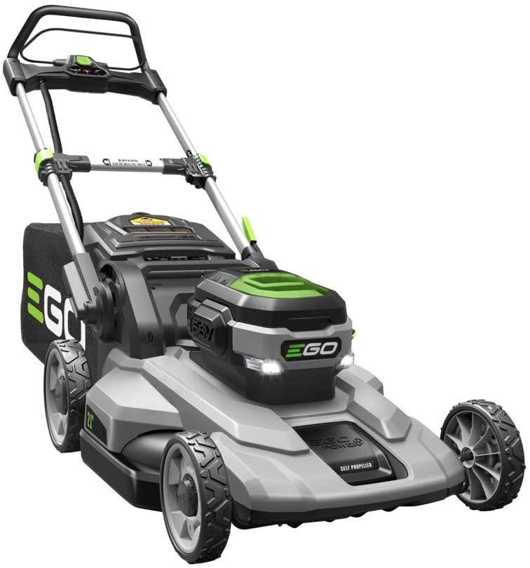 EGO Power+ LM2101 21-Inch 56-Volt Lithium-ion Cordless Lawn Mower 5.0Ah Battery and Rapid Charger Included