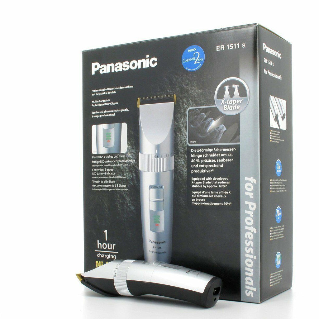 Panasonic Er1511 S Professional Rechargeab Hair Trimmer Clipper Made in Japan
