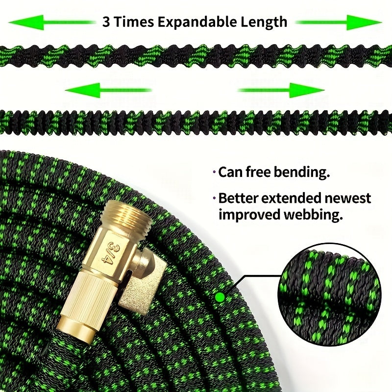 Upgrade Your Garden With This Super Durable 3/4 Expandable Magic Flexible Garden Hose!