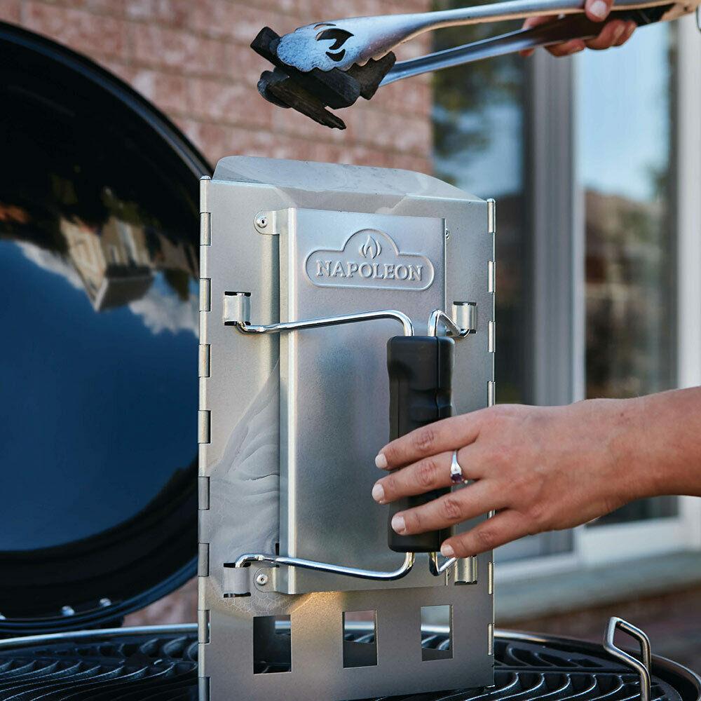 Professional Charcoal Kettle Leg Grill
