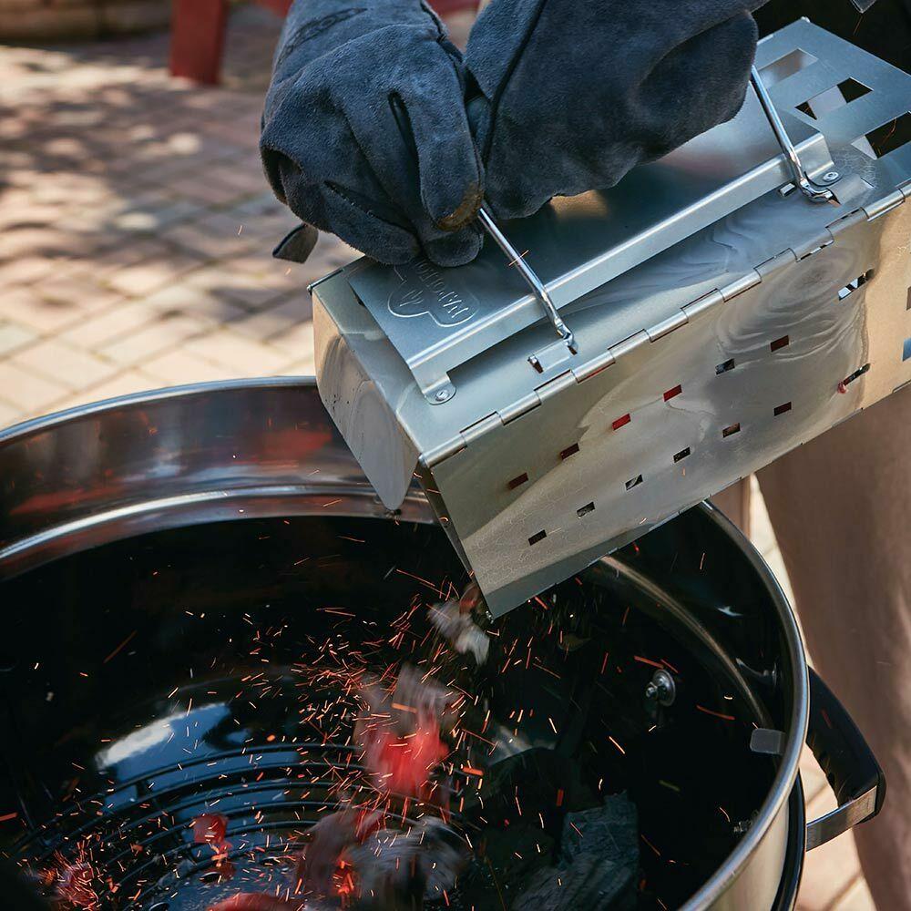 Professional Charcoal Kettle Leg Grill
