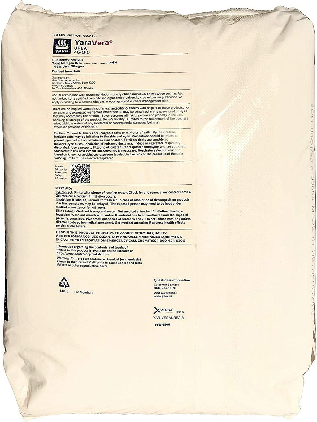 Urea Fertilizer 46-0-0 Prilled Aqua Regia Gold Refining"Greenway Biotech " 50 Pounds