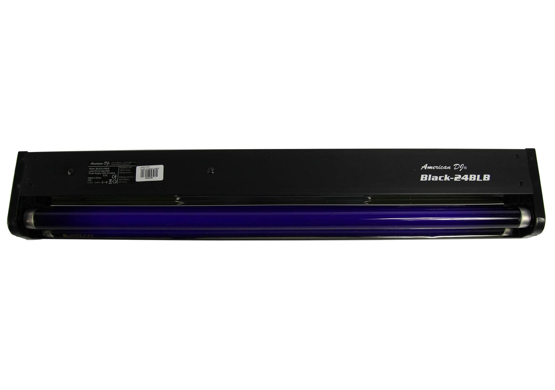ADJ Mister Kool II Fog Machine American & DJ 24 Inch Black Light Tube (2 Pack)