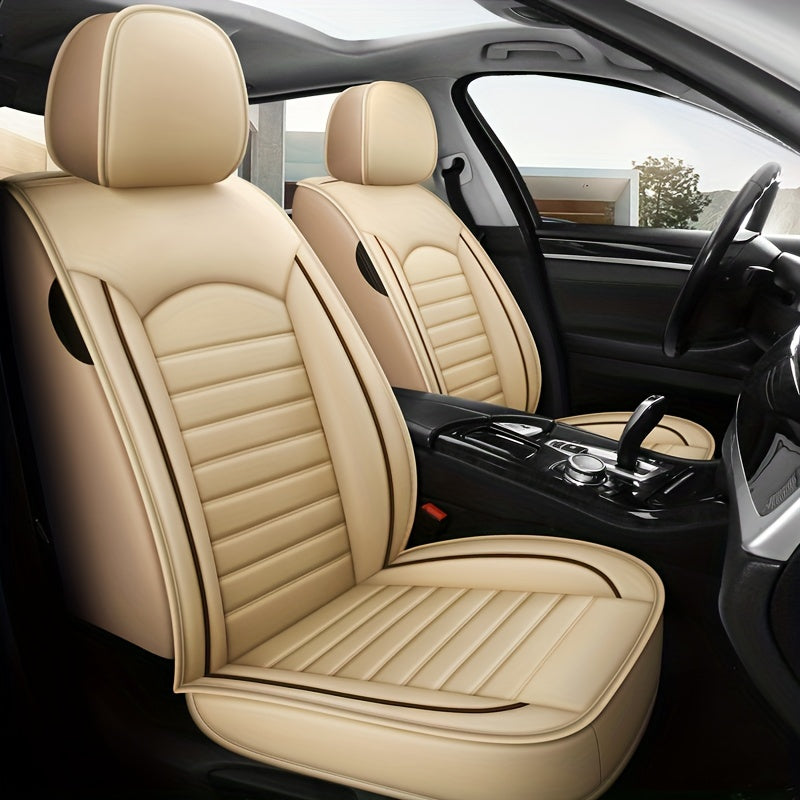 5 Seats Car Seat Cover Set, Four Seasons Universal Front Seat Cushion Car Seat Protector Car Seat Pad Cushion For Car Accessories