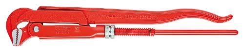 KNIPEX Tools - Swedish Pattern Pipe Wrench, 90 Degree Angled (8310040)