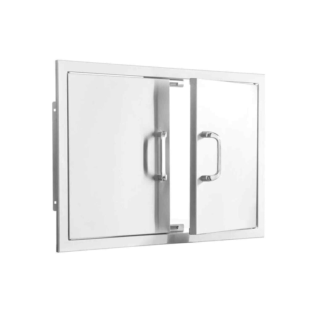 32-Inch  Steel Double Access Door - Traditional