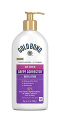 Gold Bond Age Renew Crepe Corrector Body Lotion, Replenishing &amp; Smoothing Formula, 14 oz.