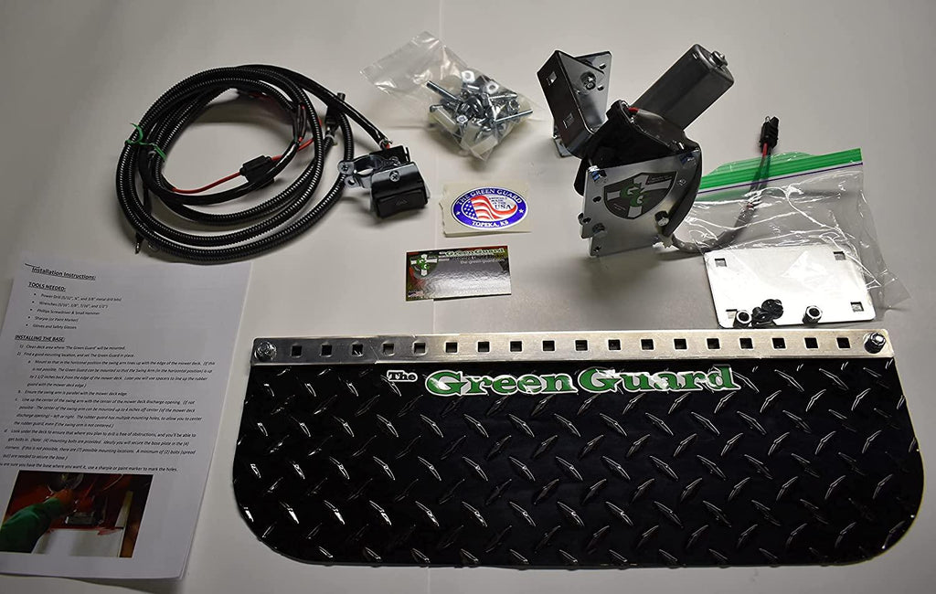 The Green Guard 'Slim' - Motorized Chute Blocker with Aluminum Guard