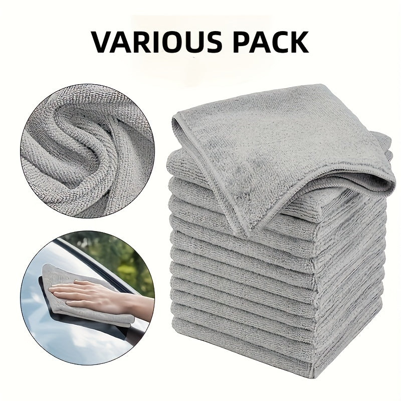 5pcs/10pcs/20pcs/50pcs Microfiber Car Towels Cleaning Cloth For Car