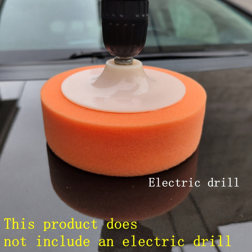 Effortlessly Polish &amp; Wax Your Car With This 6 Drill Polisher &amp; Polishing Pad Set!