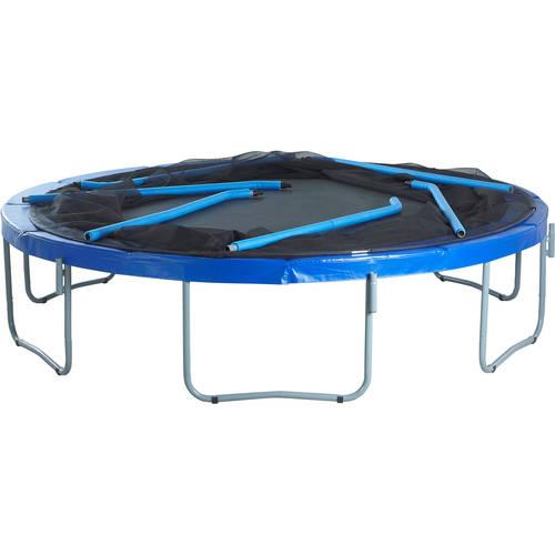 SKYTRIC 13-Foot Trampoline, with Safety Enclosure Net, Blue