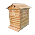 Adasea Hive, Auto Flow Beehive, Beekeeping Wooden House with 7 PCS Auto Honey Beehive Frame, Food Grade BPA  (Beehive Frame+Wooden Box)