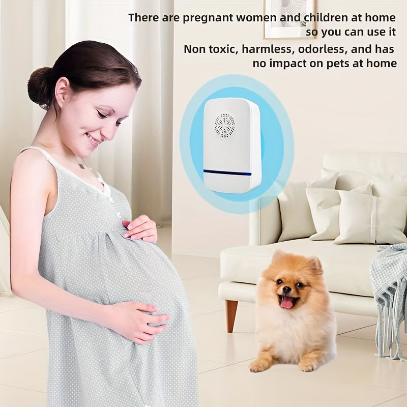 Ultrasonic Pest Repellent Plug-In - Effective Indoor Insect Control For Mosquitoes, Mice, Spiders, Ants, Cockroaches - Child-Safe Sleep Aid
