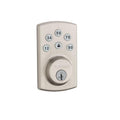 Powerbolt2 Satin Nickel Single Cylinder Electronic Deadbolt Featuring SmartKey Security