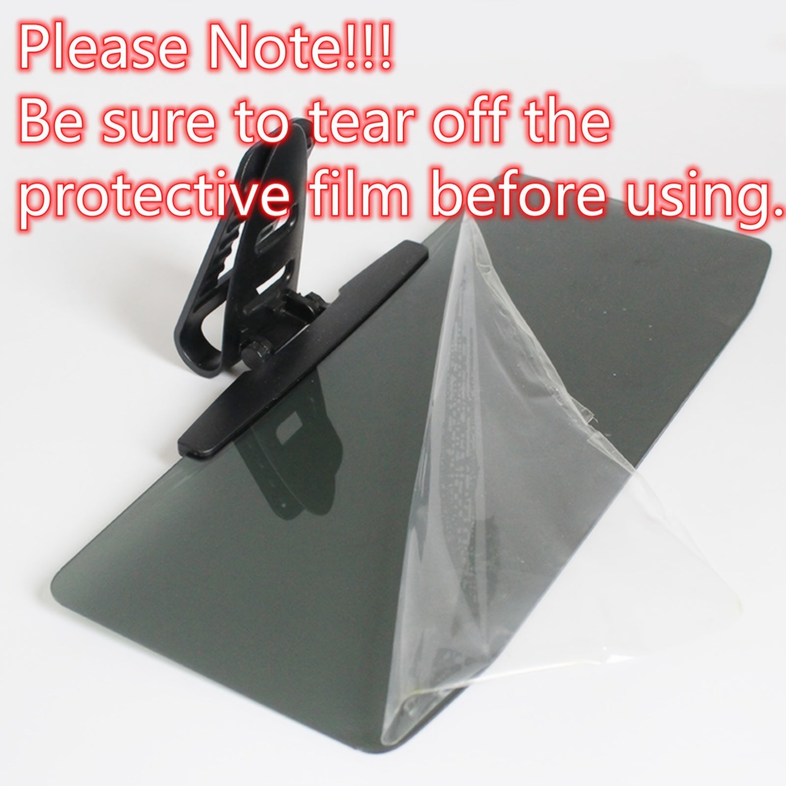 Sun Visor For Car, Universal Anti-Glare Polarized Car Visor Extension Sun Blocker, Protects From Stray Light,Snow Blindness And UV Rays
