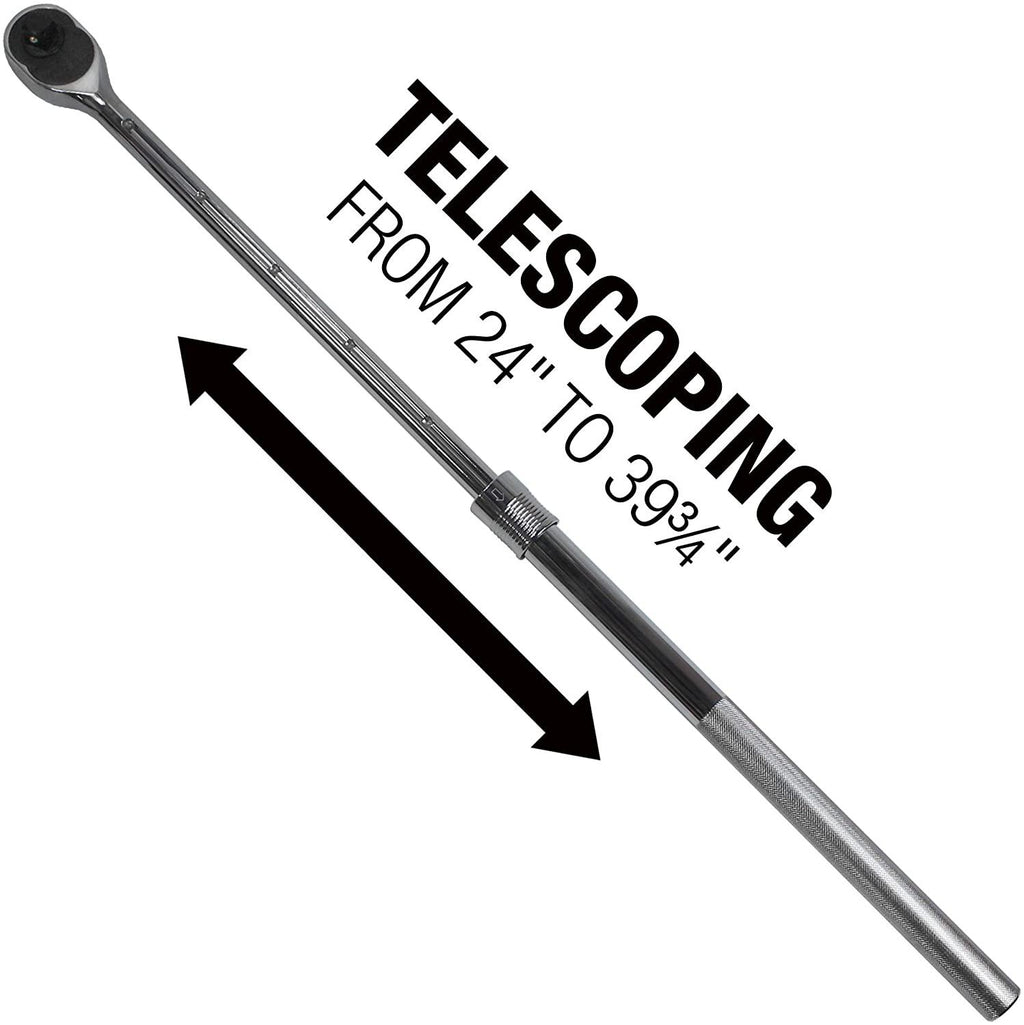 EZRED MR1X Extendable Ratchet, Silver