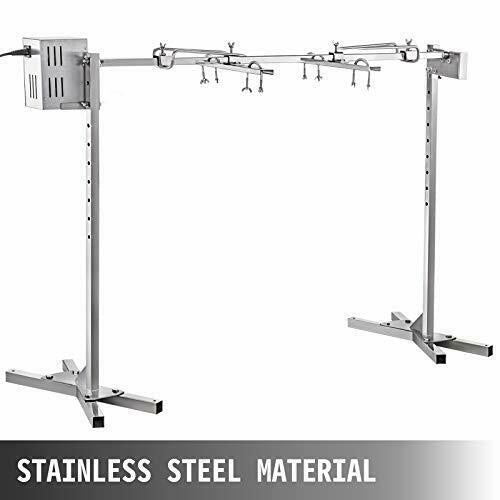 Rotisserie Grill Asador De Electrico 45W Para Puerco Parrillas Giratorio Grande