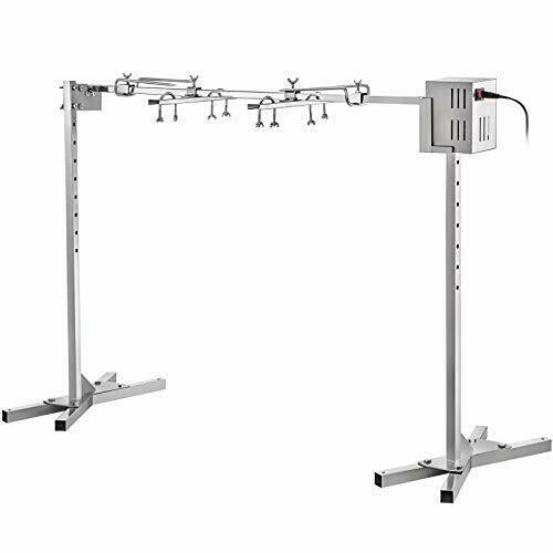 Rotisserie Grill Asador De Electrico 45W Para Puerco Parrillas Giratorio Grande
