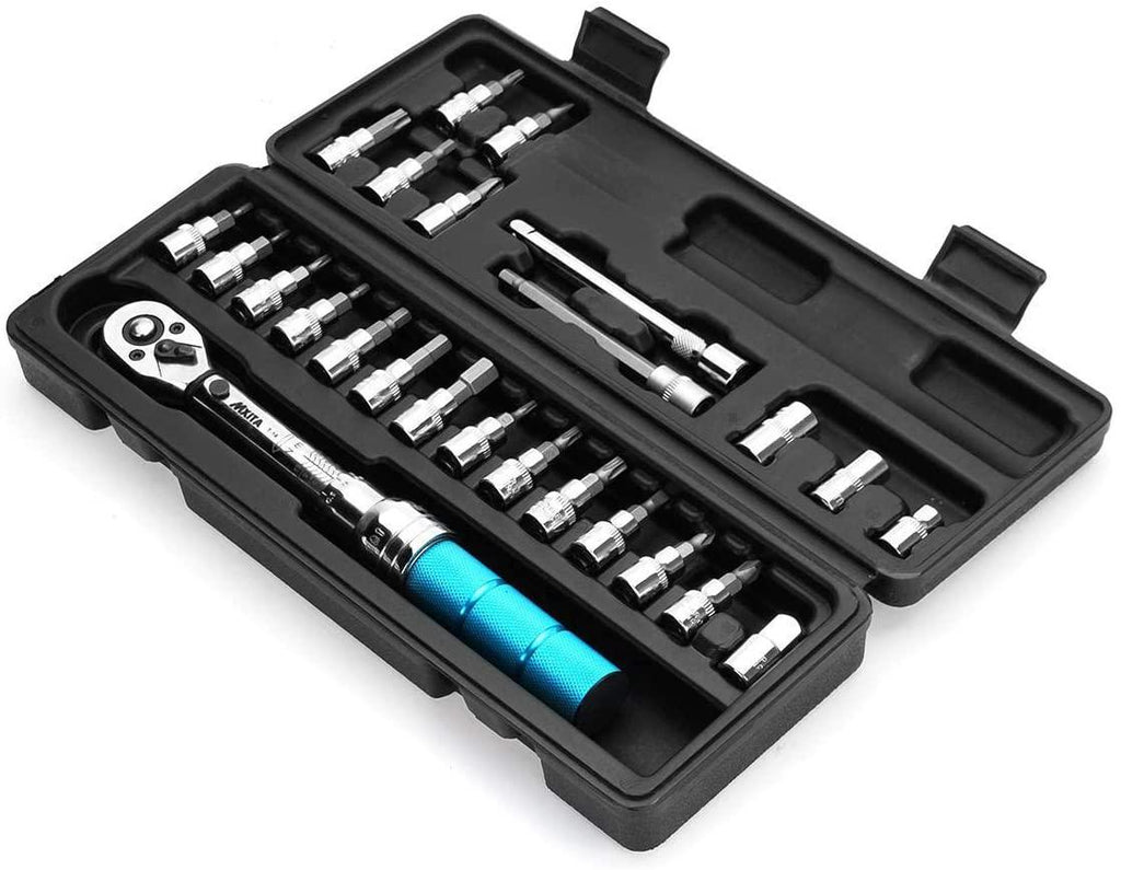 CHUNSHENN 2-14NM 1/4 Inch Bits-Alloy Steel Bicycle Drive Torque Wrench Key Tools Wrenche Socket Set Universal Hand Tools Hand Wrenches