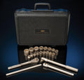 Ampco Safety Tools W-160M Socket Set, Non-Sparking, Non-Magnetic, Corrosion Resistant, 1/4" Diameter, Metric