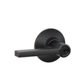 Latitude Aged Bronze Keyed Entry Door Lever