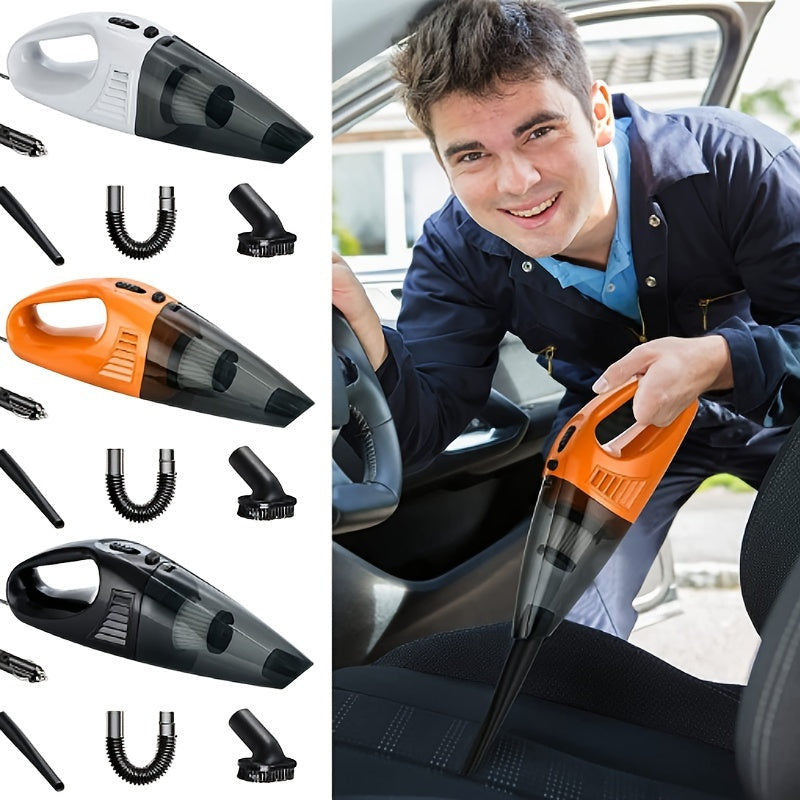 Car Vacuum Cleaner, 8000pa Cordless Rechargeable Car Mini Vacuum Cleaner, Handheld Dry &amp; Wet Car Dust Remover For Car Home Office Desktop