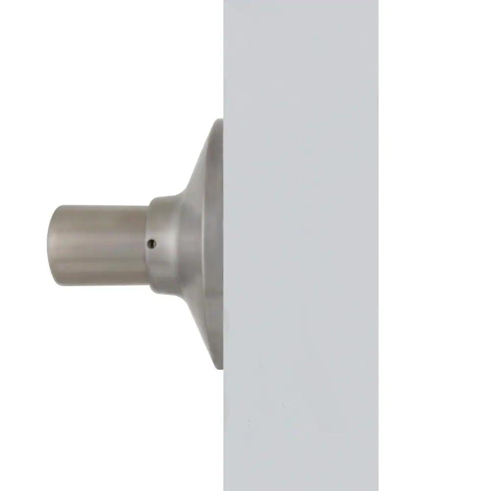 Naples Satin Nickel Left-Hand Dummy Door Lever