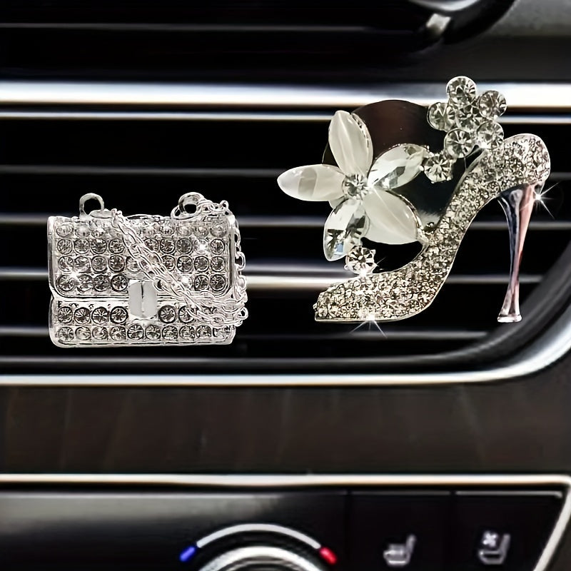 Elevate Your Car's Aroma With This Stylish Elephant Car Air Vent Perfume Clip