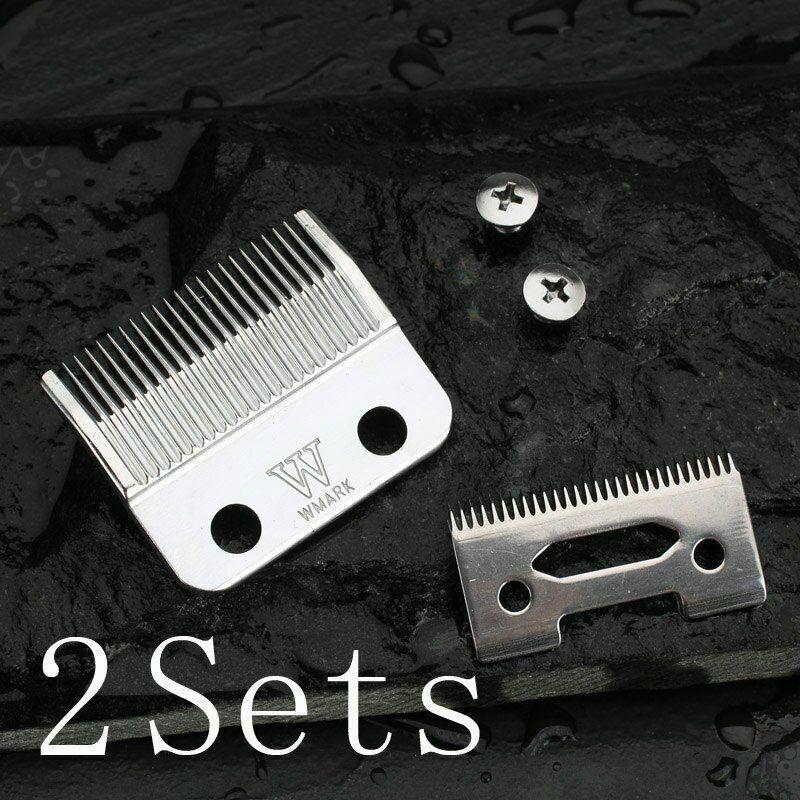 Professional Cordless Hair Clipper Blade High Carton Steel Clipper Golden Screws