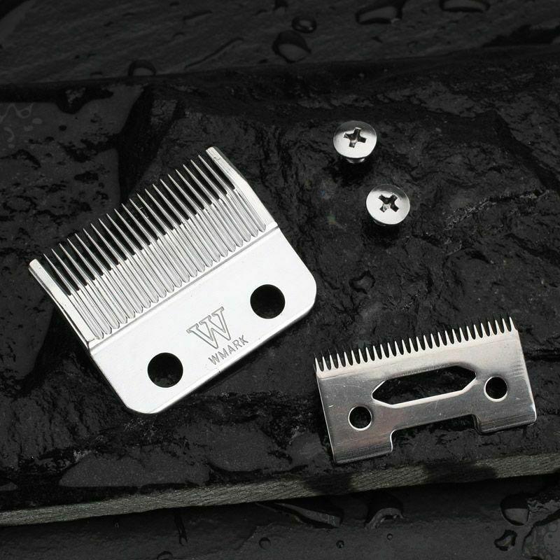 Professional Cordless Hair Clipper Blade High Carton Steel Clipper Golden Screws