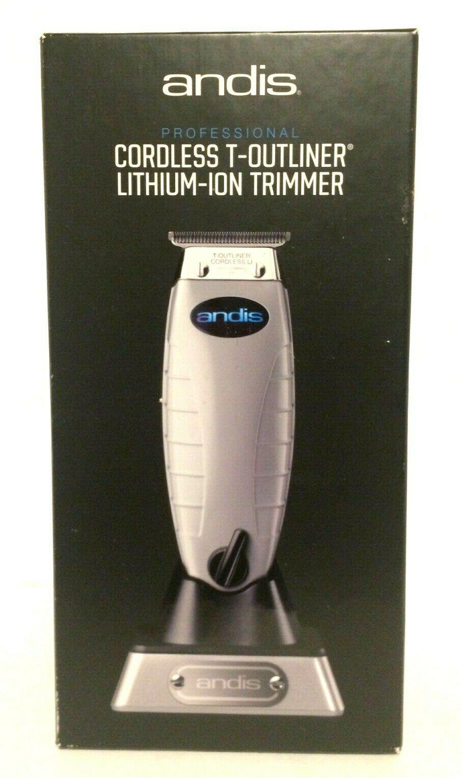 Andis (74000) Cordless T-Outliner Li Trimmer - Gray