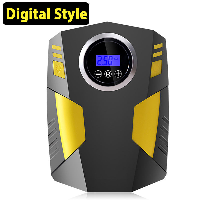 120W Car Portable Air Compressor Pump, Digital Tire Inflator 150 PSI Auto Air Pump For Car Motorcycle LED Light Tire Pump