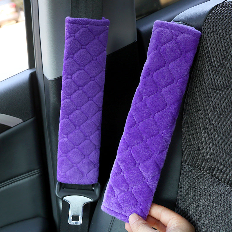 2Pcs Soft Car Seat Belt Covers, Car Seat Belt Shoulder Protector Pads, Comfortable Shoulder Shoulder Pads For Cars, Trucks, Adults, Teens