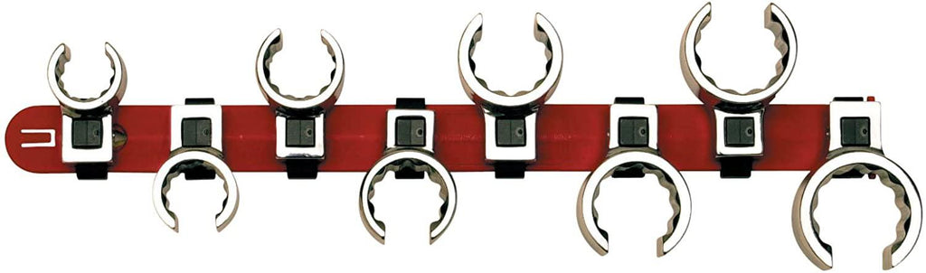 Wright Tool 702 3/8" Drive Flare Nut Crowfoot Wrench Set (8-Piece)