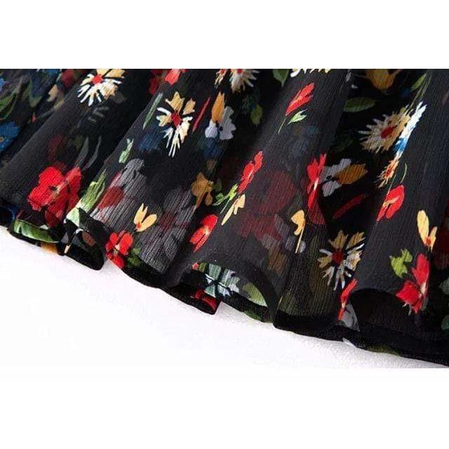 nelly pleated midi skirt