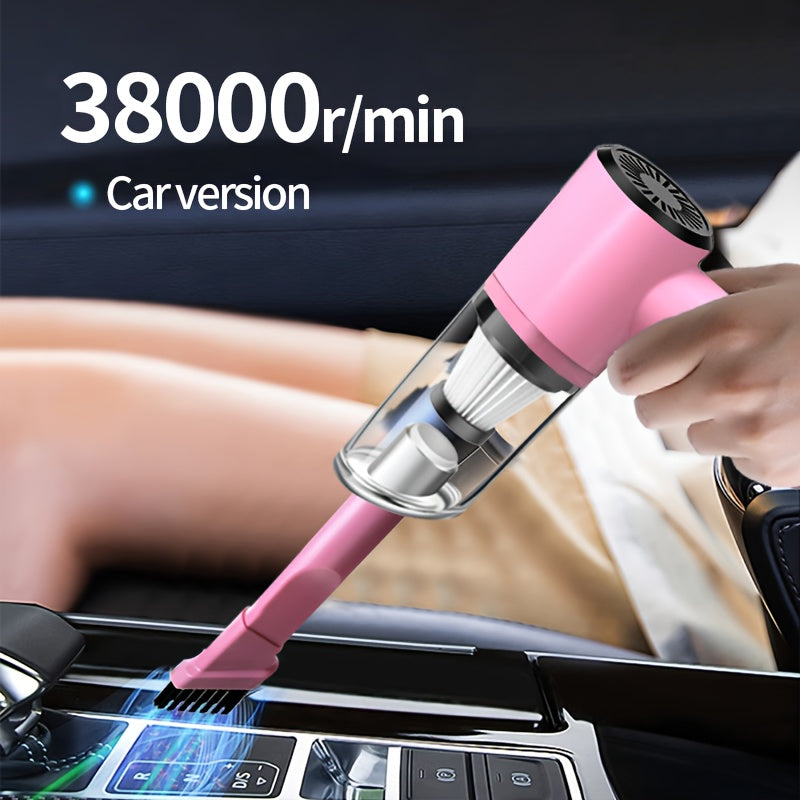Vehicle-mounted Vacuum Cleaner Super Suction Super High Power Wet And Dry Cleaning Cat Hair Pet Hair Multi-functional Portable Mini-handheld