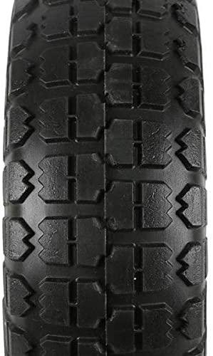 Yaheetech Solid Wheelbarrow Tires Sack Truck Cart Wheel 5/8-inch Bearings for Wagon/Lawn/Garden/Beach/Trolley/Snowblower/Generator/Hand Cart 8 Pack 10-inch
